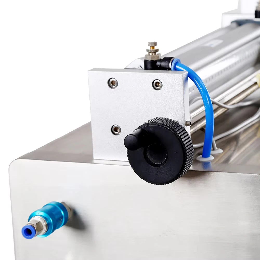 Semi Automatic Piston High Accuracy Beverage Glass Filling  for Marmalade Salad Dressing - view 4