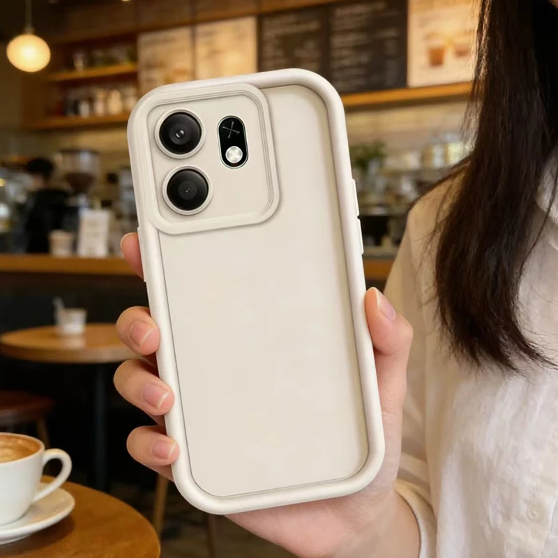 Ultra Thin Finger Matte Case for itel A100C Silicone TPU Cover for Alcatel 3X 2019