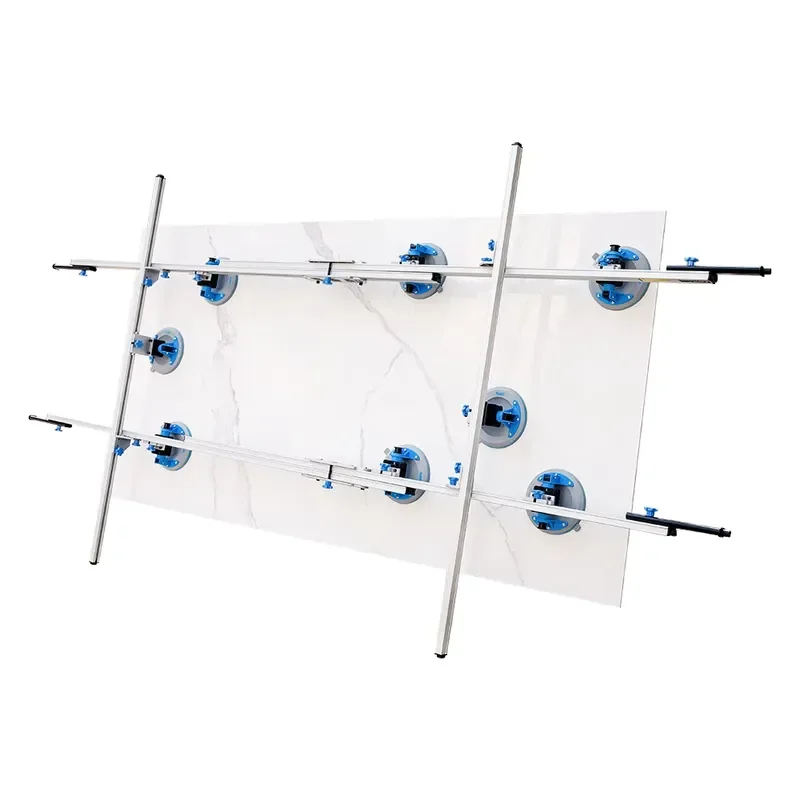 Raizi CarriX 1900/3600mm Industrial Grade Metal Large Format Tile Lifter & Carry System Compatible for PRO Suction Cup Lifter