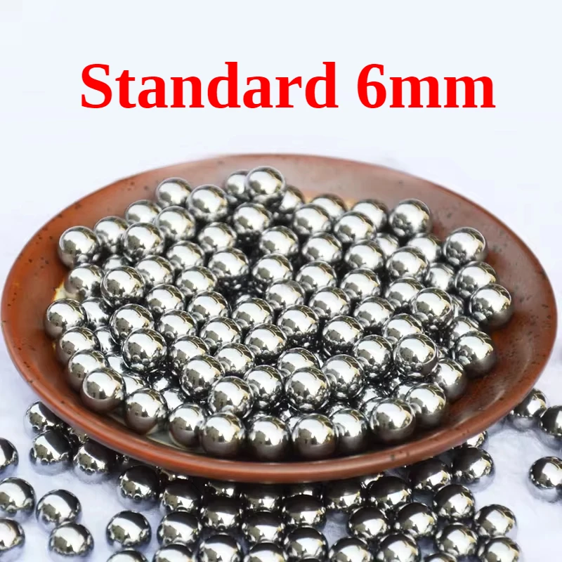 AliExpress 6mm Steel Balls for Bike Slingshot Hunting High-carbon Steel Slingshot Balls Slingshot Hitting Ammos