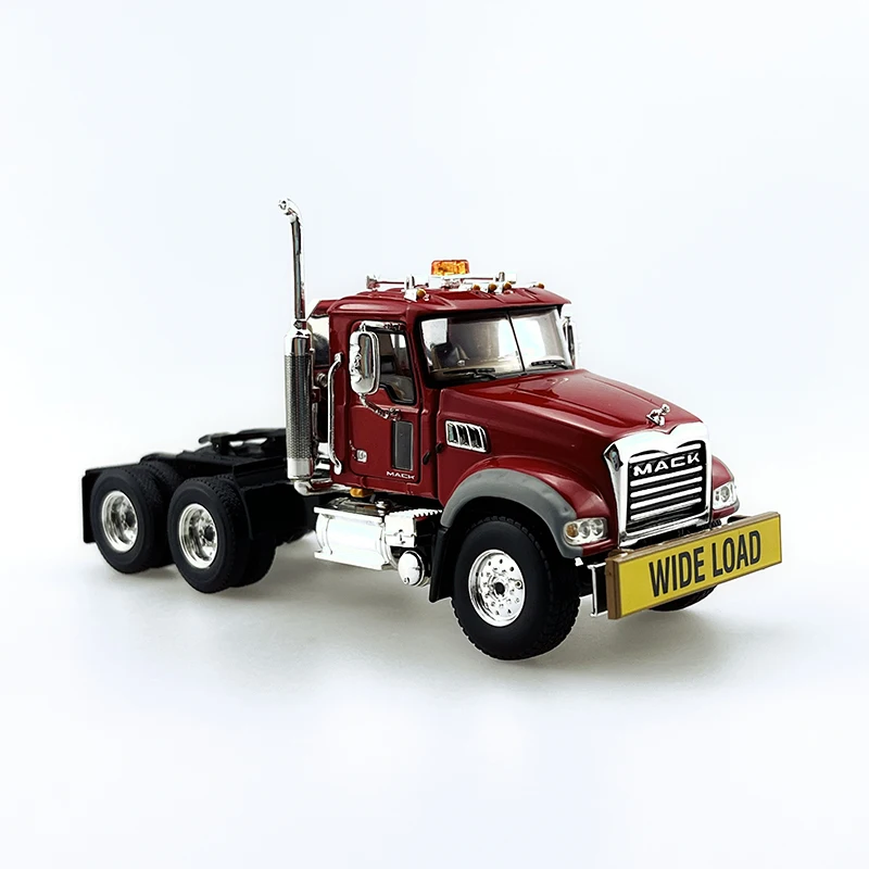 First Gear 1:50 Scale Diecast Alloy MACK Truck Towing Head Toys Cars Model Classic Adult Collection Souvenir Gift Static Display