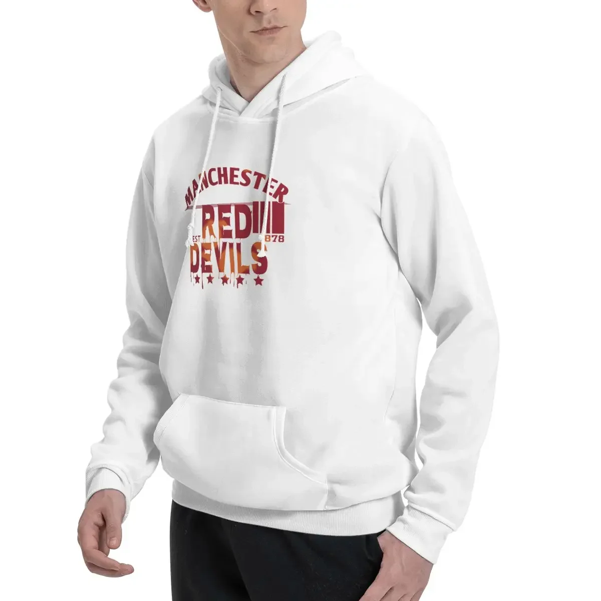 Devils Of Manchester, Manchester Is Red Hoodies Men Women Casual Pullover Sweatshirt Harajuku Long Sleeve Clothing Autumn Winter