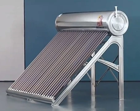 300L Solar Water Heater with 20 High Efficiency Tubes, Home Outdoor Energy Saving Solar Heating System
