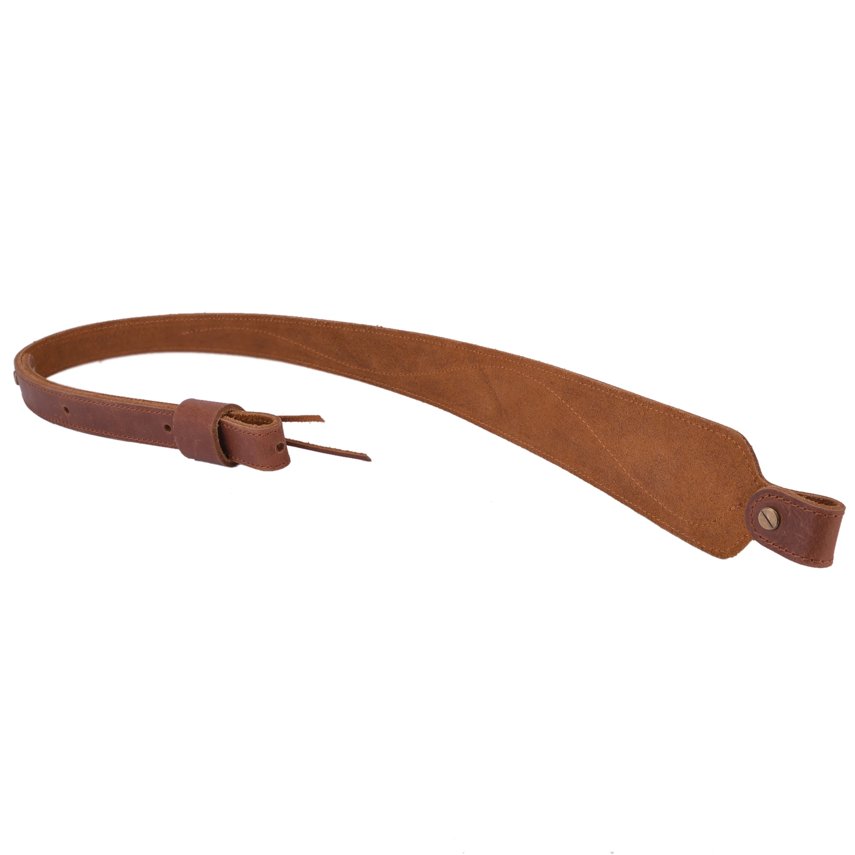 Durable Shotgun Gun Sling Leather Shoulder Padding Shooting Tactical Rifle Strap Accessories