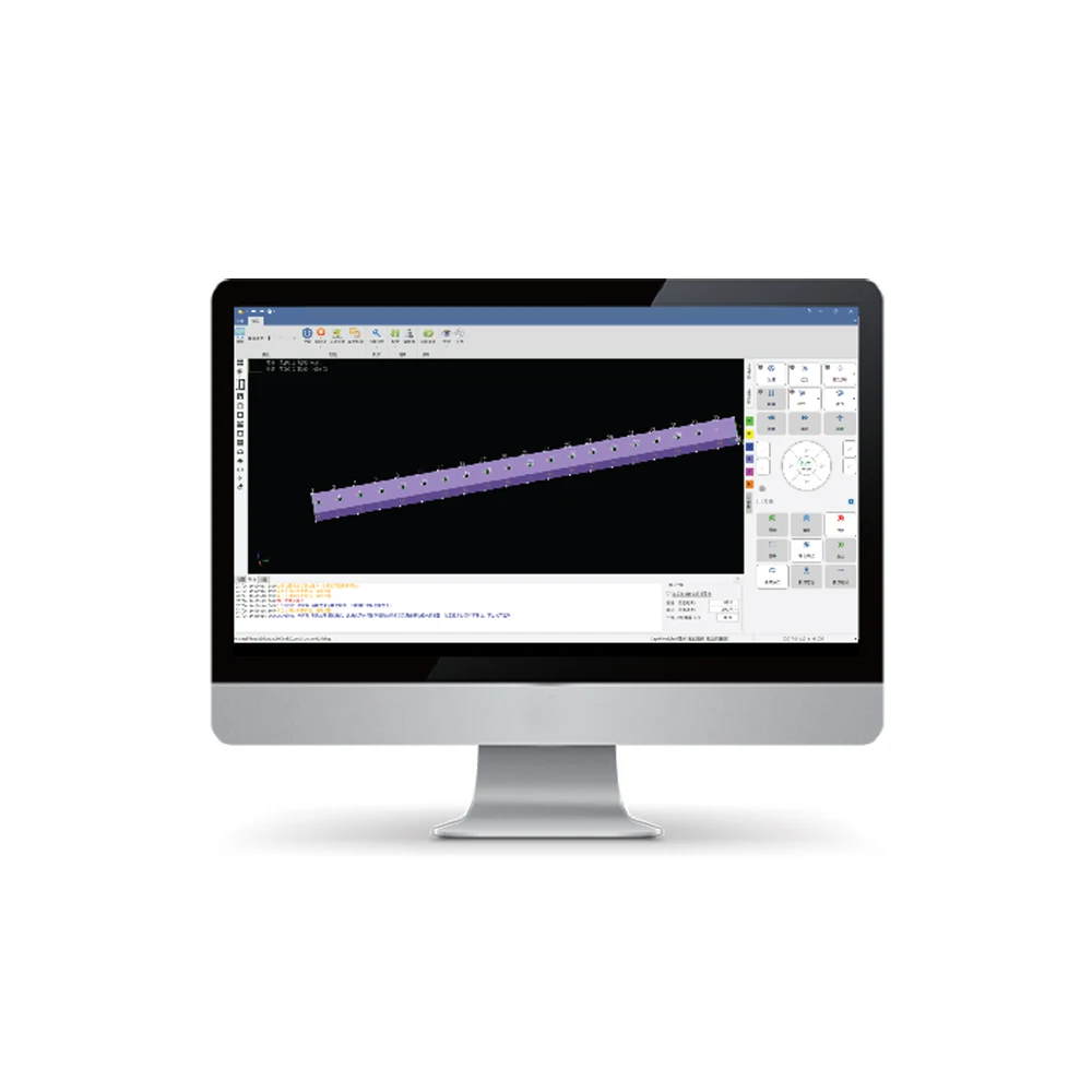 TLF Raytools XC4000T Ether Sistema de controle de movimento Profsional de corte de tubo de 2 mandris Controlador Raytools Xc4000 T2
