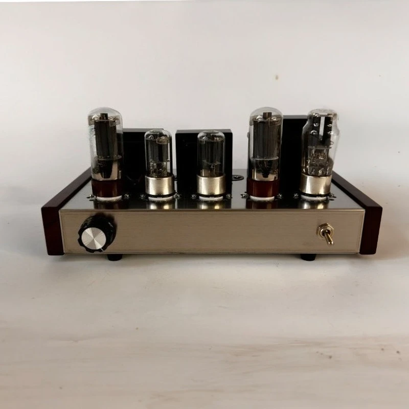 12W+12W 6F2 Push 6P1 Push-Pull Tube Amplifier Full-Bridge Rectification 6F2 + Kit/Finished