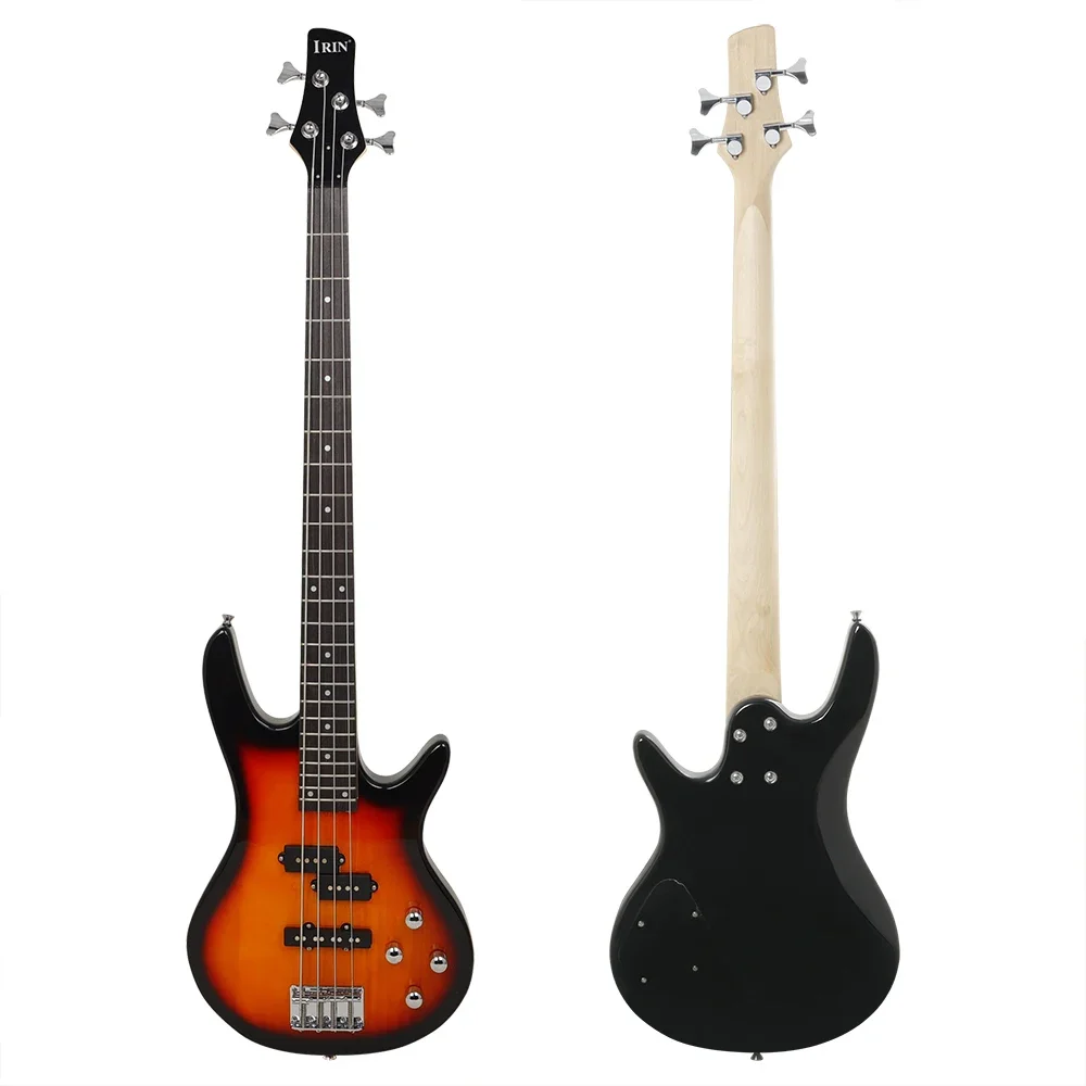 IRIN 4 Strings Electric Bass Guitar 24 Frets Maple Body Bass Guitar Guitarra With Cable Wrenches Guitar Parts & Accessories