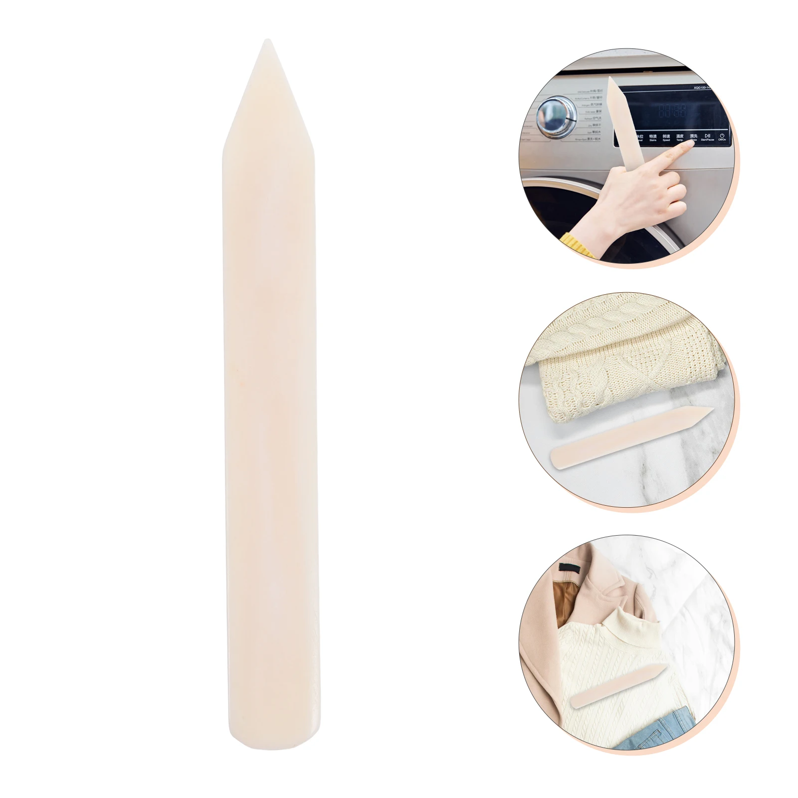 

Bone Scraper Edge Slicker Tool Clothes Stain Removal Laundry Manual Spotting Cloth Cleaning Supplies Fabric Clothing Scraper Dry
