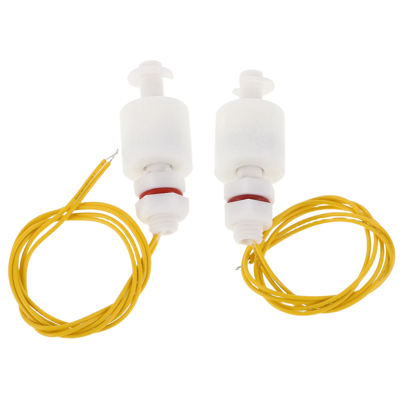 2 Pcs Liquid Level Sensor Aquarium Float Switch for Pools Fish Tank Pp Pond Water Valve