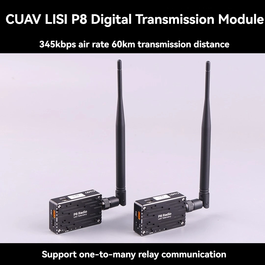Hot Selling Products for CUAV P8 Radio Telemetry System 40km Long Range Data Radio and Pixhawk Receiver