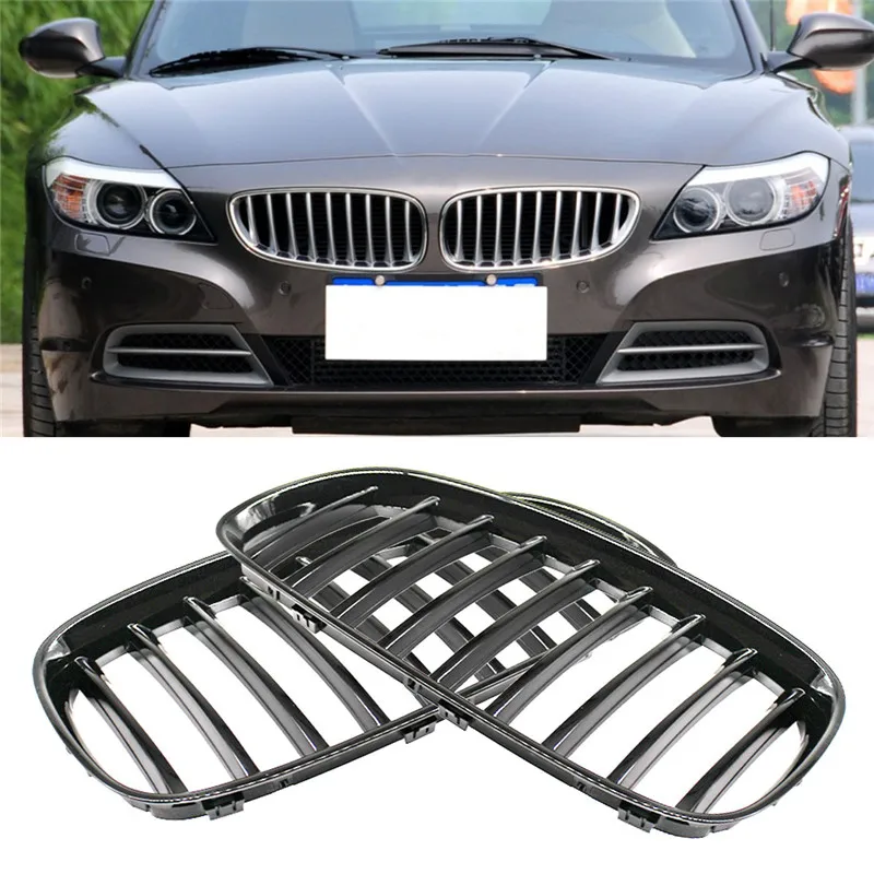 Front Center Grille Grills Gloss Black For BMW E89 Z4 sDrive20i sDrive28i sDrive35is sDrive30i sDrive23i 2009-2016 Car Styling