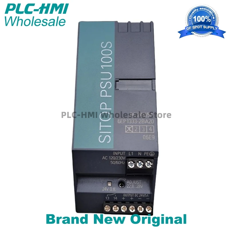 6EP1333-2BA20 6EP13332BA20 SITOP PSU100S 24 V/5 A stabilized power supply input: 120/230 V AC Original Brand New