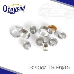 Yeni AL4 DPO otomatik şanzıman bronz burç 10 adet/takım Citroen Peugeot Renault şanzıman burç O Ring sızdırmazlık için