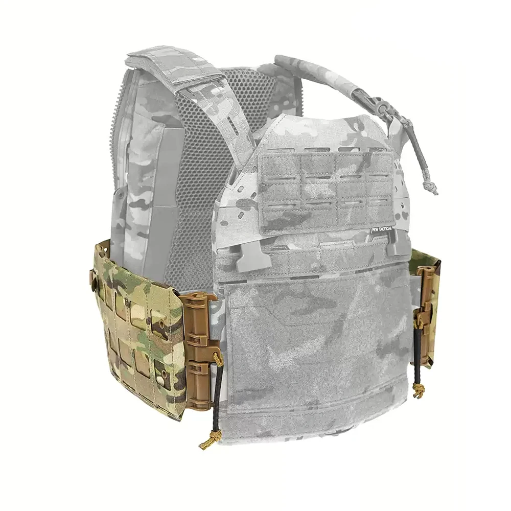 Tactical Multifunctional SS Type Quick Release Side Panel, Specifically Designed for LV120 Vest
