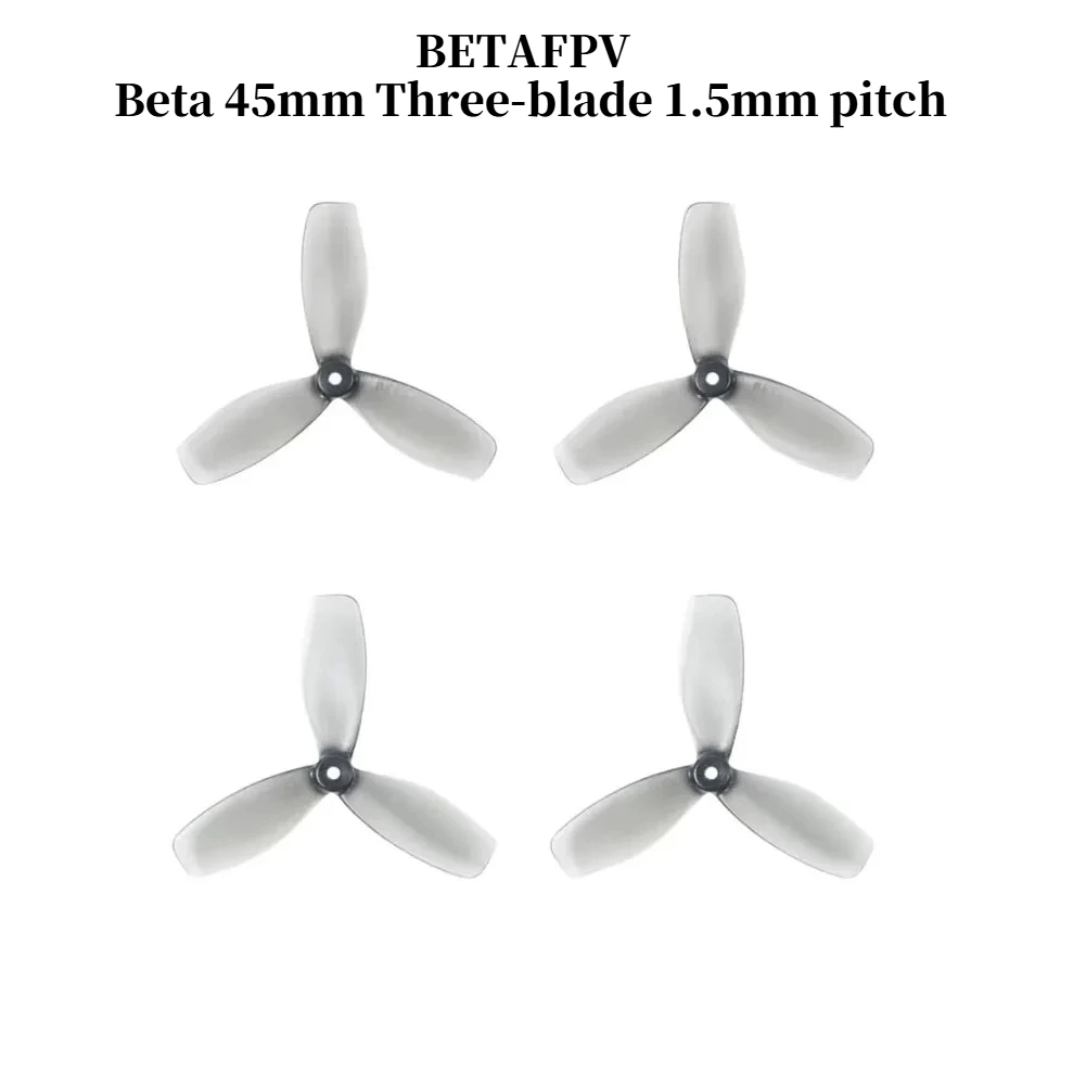 

BETAFPV Beta 45mm Three-blade Propeller with 1.5mm Aperture for Aquila16, Micro Drone, DIY Propeller
