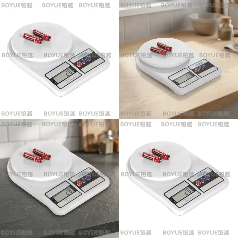 for FERVI Digital Kitchen Scale 5kg Capacity 1g Accuracy Electronic Weighing for Measuring Ingredients