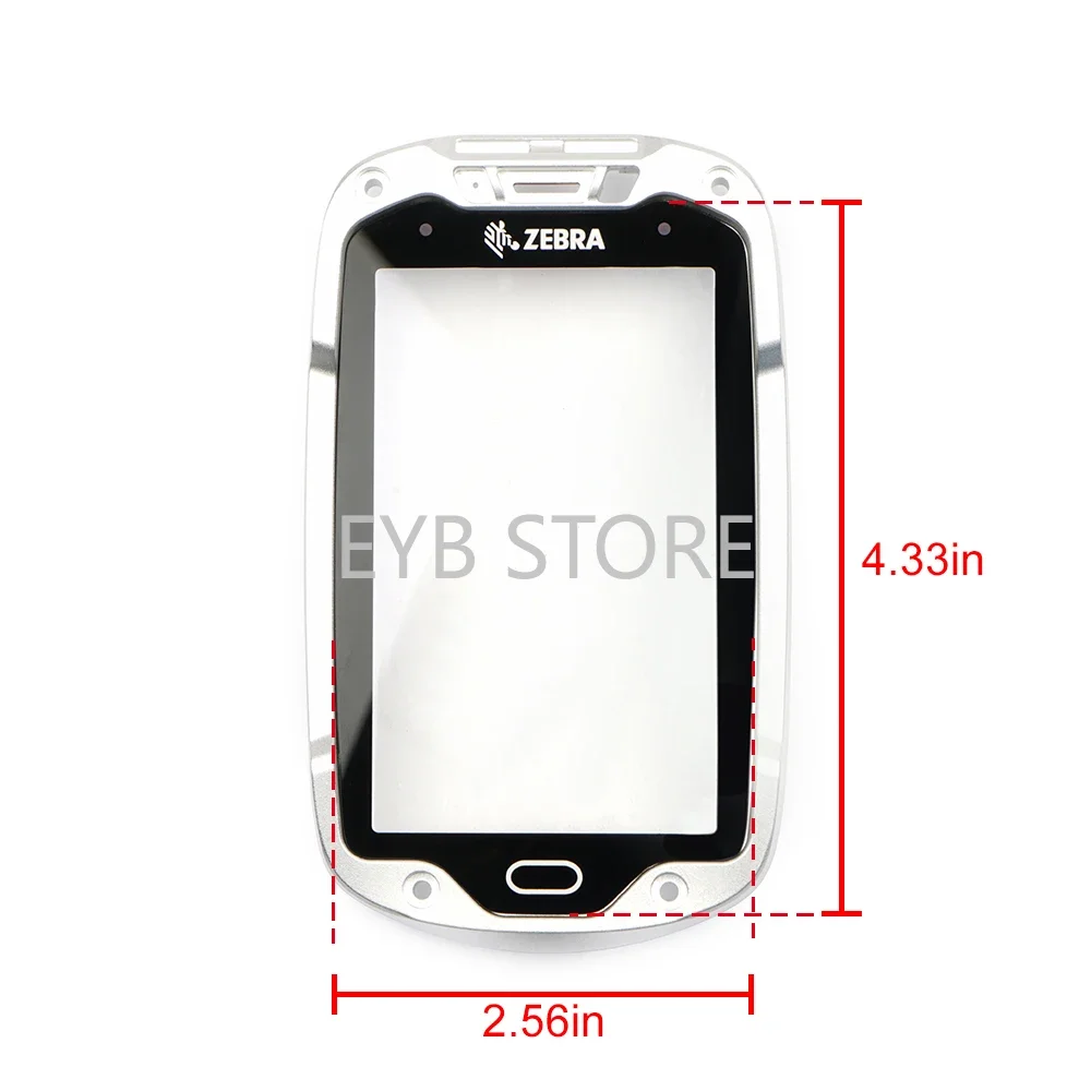 Front Cover + Touch Screen For Motorola Zebra Symbol TC8000 TC80N0