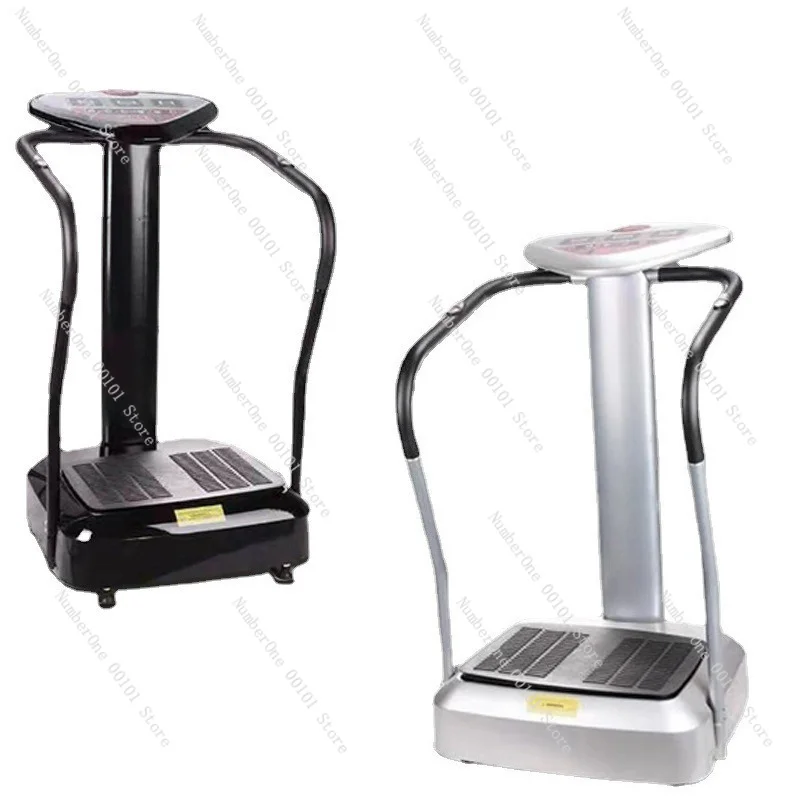 Multi-speed High Power Vibration Plate With Armrest Whole Body Fat Shaker Weight Loss Massage Machine