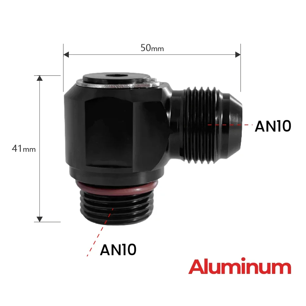 10AN Fitting -10AN Swivel Banjo to 10AN Male Fitting ORB