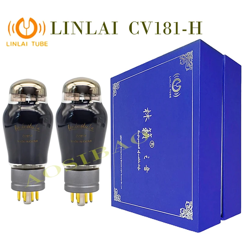 

LINLAI CV181-H CV181H Vacuum Tube HIFI Audio Valve Upgrade CV181 6SN7 6N8P 6SN7C Electronic Tube Amplifier Kit DIY Matched Quad