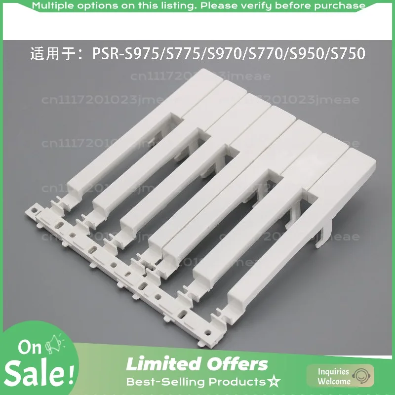 For Yamaha PSR-S975 PSR-S970 PSR-S775 PSR-S770 White Piano Keyboard Keys Replacement Electronic Organ Key Parts