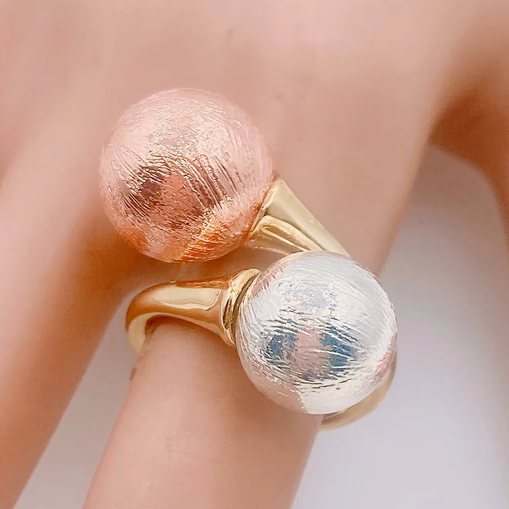 

YULAILI Gold Color Rings Fashion Vintage Party Jewelry for Women Simple Style Rings For Girls Wife Friend Free Shipping Cheap
