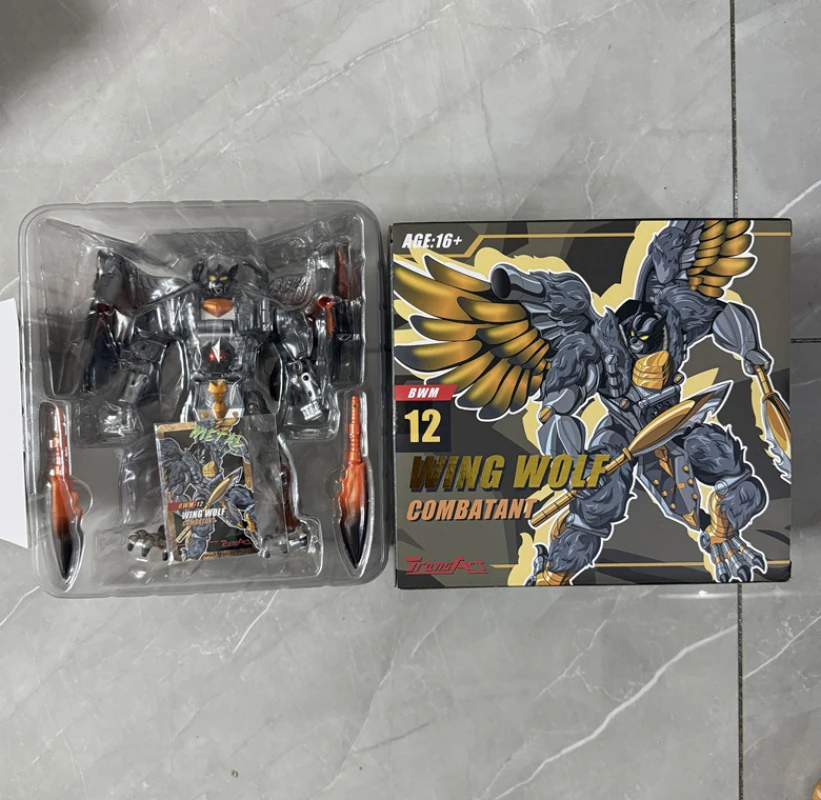 IN STOCK Transformation TransArt Toys BWM-12 BWM12 Silverbolt Lightning Beast Wars BW Machines Alloy Action Figure Robot Toys