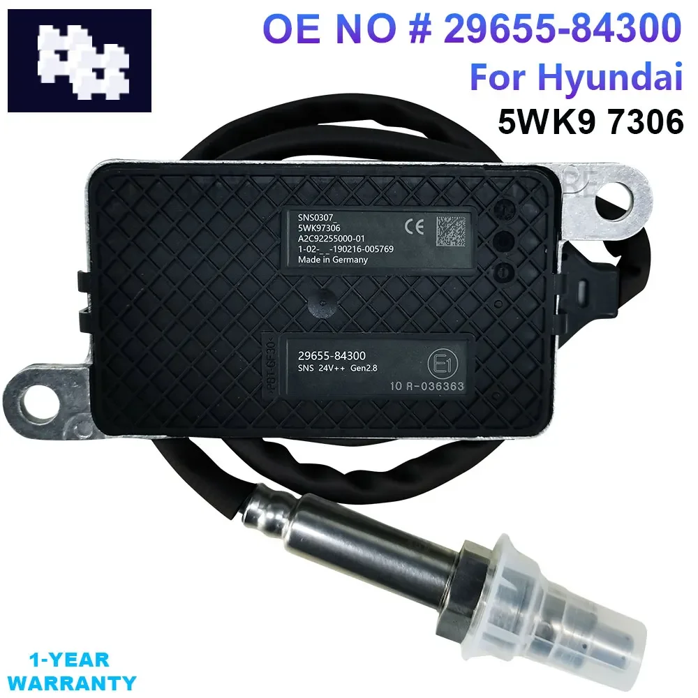 29655-84300 5WK97306 Original New Nitrogen Oxygen Sensor 24V For Hyundai Truck