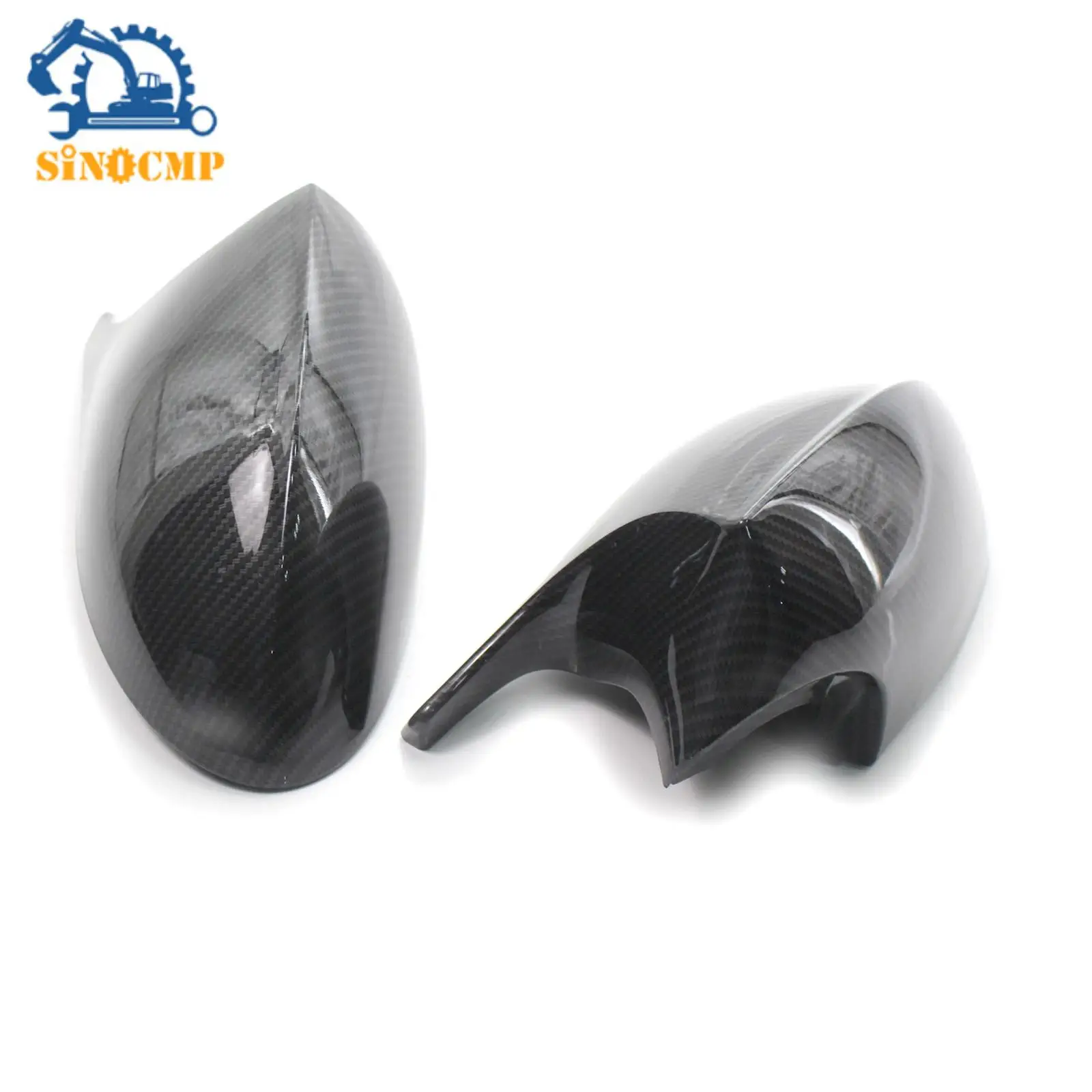 

2PCS M3 Carbon Fiber Look Side Mirror Cover Cap For BMW E81 E82 E87 E90 E91 E92 E93 PRE-LCI Automotive Exterior Parts