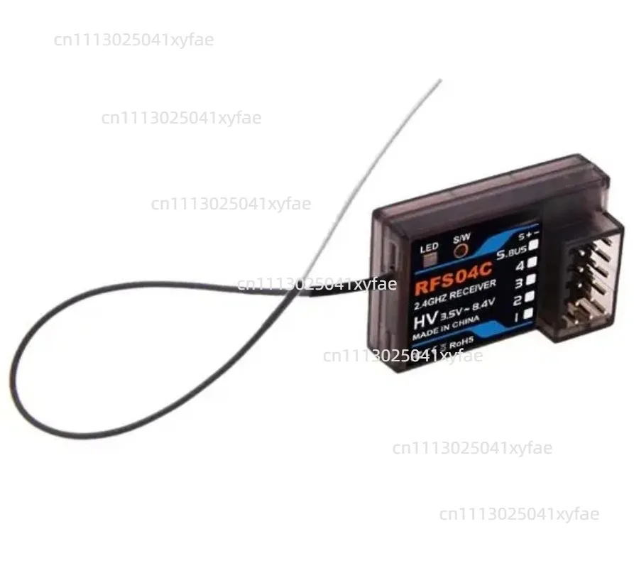 RFS04 RFS04C RFS04F 4CH 2.4GHz RC Receiver Compatible with 2.4G Remote Controller