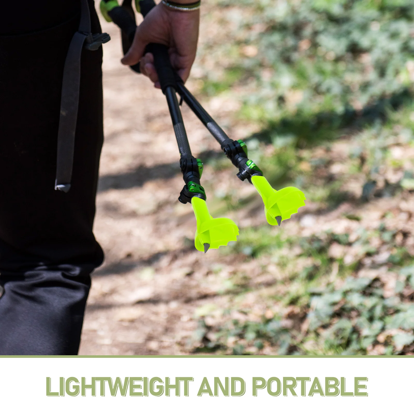 الرحلات القطب نصائح استبدال التنغستن الصلب عصا التنزه نصائح لأعمدة التزلج عصا المشي في الهواء الطلق والعتاد مخيم أدوات التنزه #5