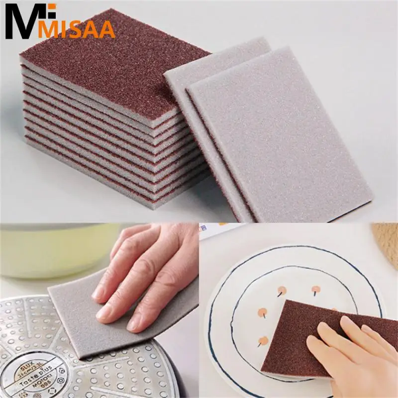 Sponge Carborundum 2023 Cleaner Tools Removing Rust Creative Descaling Clean For Pan Pot Dish Kitchen Utensils Kitchen Sponge