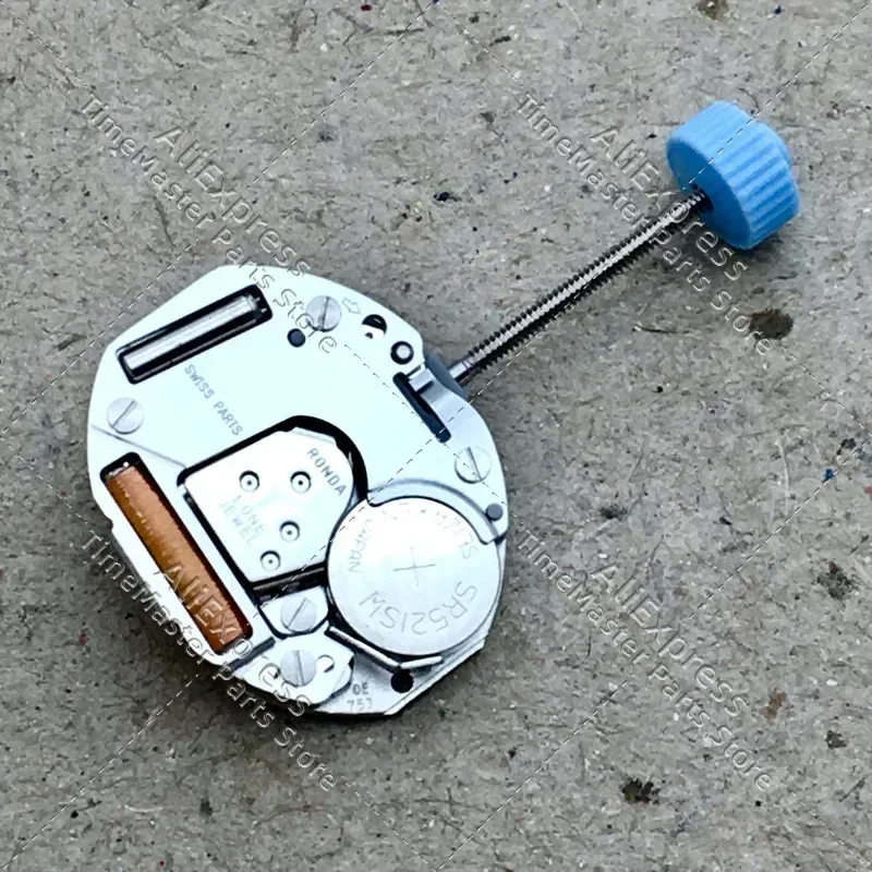 새로운 스위스 오리지널 Ronda 753 무브먼트 753 쿼츠 무브먼트 3핀 시계 액세서리