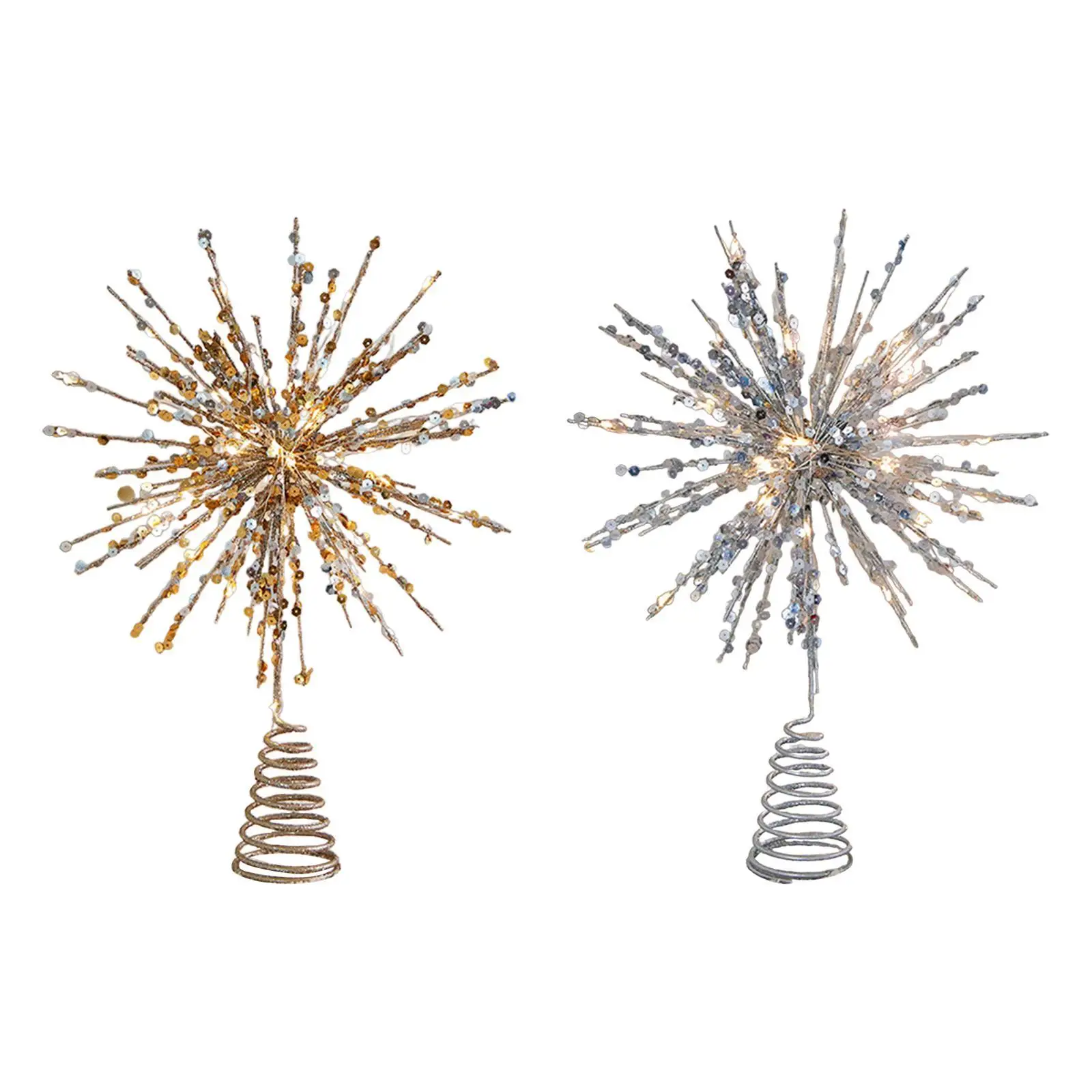 Kerstboom Topper Geschenken Feestartikelen Glittered Treetop