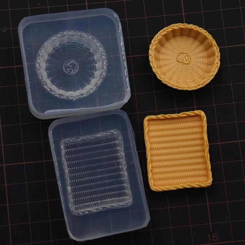 

Silicone Crafting Moulds Miniature and Artworks Making Moulds Silicone Texture Suitable for Various Materials X3UD