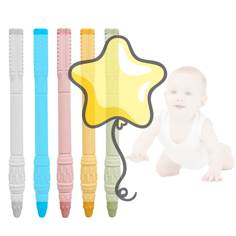 Kid Chewing Tube Speech Therapy Teeth Massager Children Talk Tools For Autism Sensory Speak Oral Muscle Rehabilitation Training