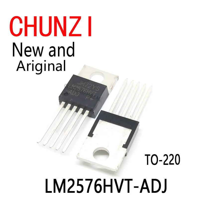 10pcs New and Original Regulators LM2576 LM2576HV-ADJ LM2576-ADJ TO-220 LM2576HVT-ADJ
