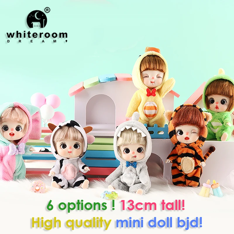 BJD ตุ๊กตา Ob11 BJD อุปกรณ์เสริมชุดนอน obitsu 11ตุ๊กตาสำหรับเด็กผู้หญิงเด็กผู้ชายชุดนอนอะนิเมะ barang mainan สุดน่ารักขนาดเล็ก