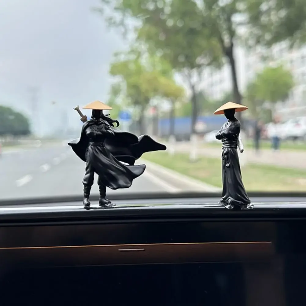 Car Dashboard Ornaments Figure Sculpture Cute Decoration Automotive Interior DashBoard Statue Desk Decoration Accessories Gifts