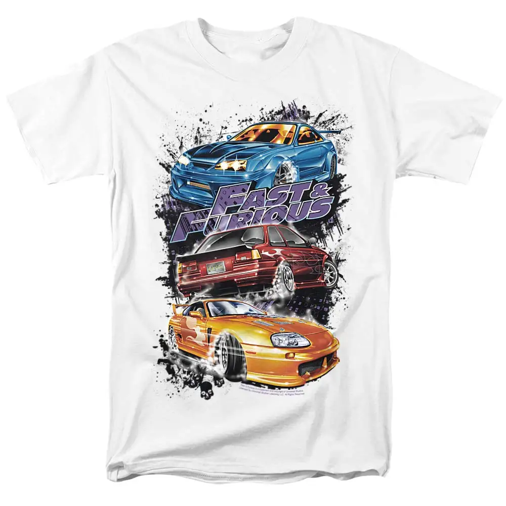 The Fast and The Furious Printed Cotton T-Shirts Men Women Streetwear Short Sleeve T Shirt Harajuku Unisex Tees Tops Clothing