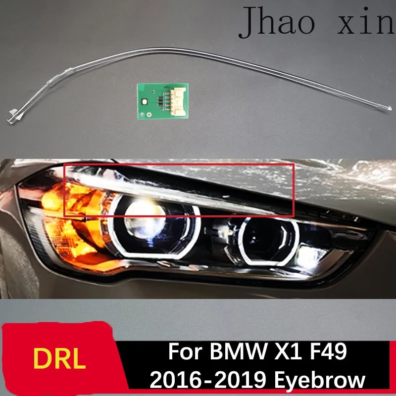 

Car Daytime Light DRL CHIP Lamp Tube for BMW X1 F48 White Light 2016-2019 Eyebrow Angel Eye Circuit Board Ballast Automotive DRL
