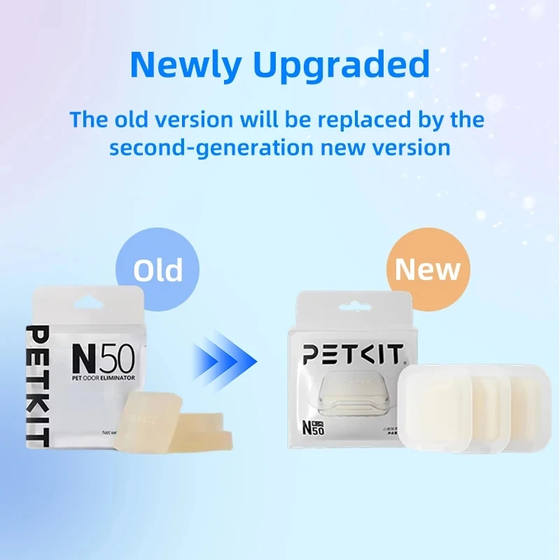 Original PETKIT N50 Cube Odor Eliminator for Pura Max Self-Cleaning Cats Litter Box Cat Toilet gatos Control Air mascotas