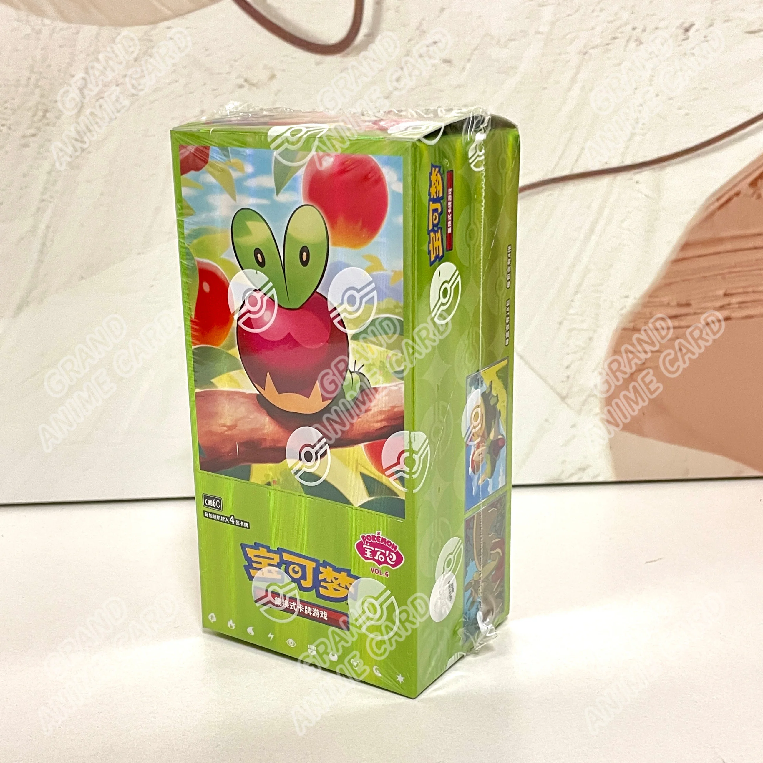 Neue Original Pokémon-Karten Dünne Box 18.0 Gem Pack Vol.6 CSV10C PTCG Sammelkarten Chinesische Version Blind Box Kinderspielzeug
