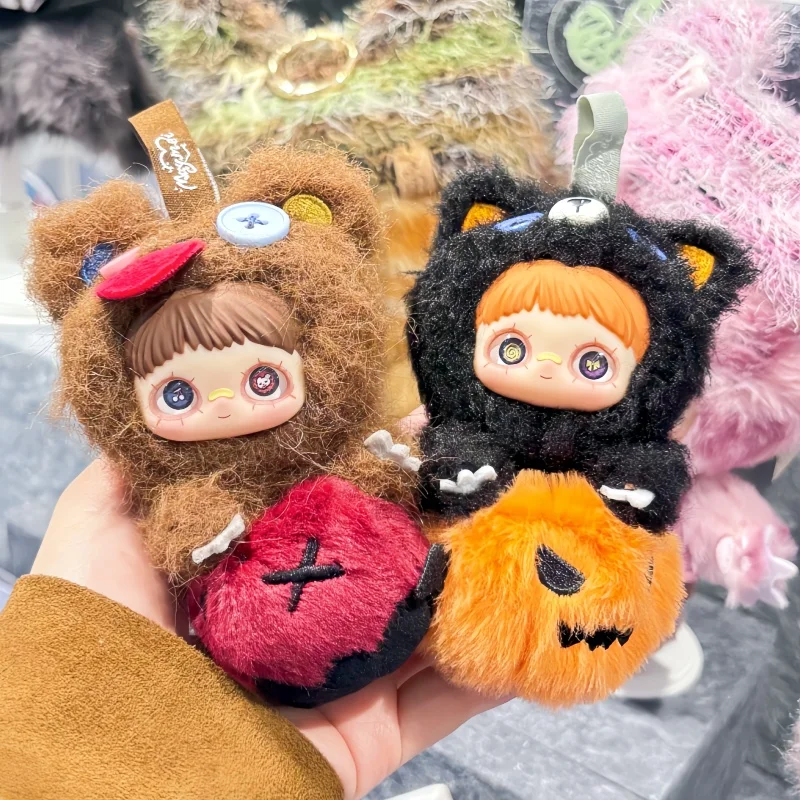 New Hot Maymei Let The Haunting Begin Blind Box Cute Trendy Fluffy Doll Desktop Decoration Mystery Surprise Box Halloween Gifts view 2