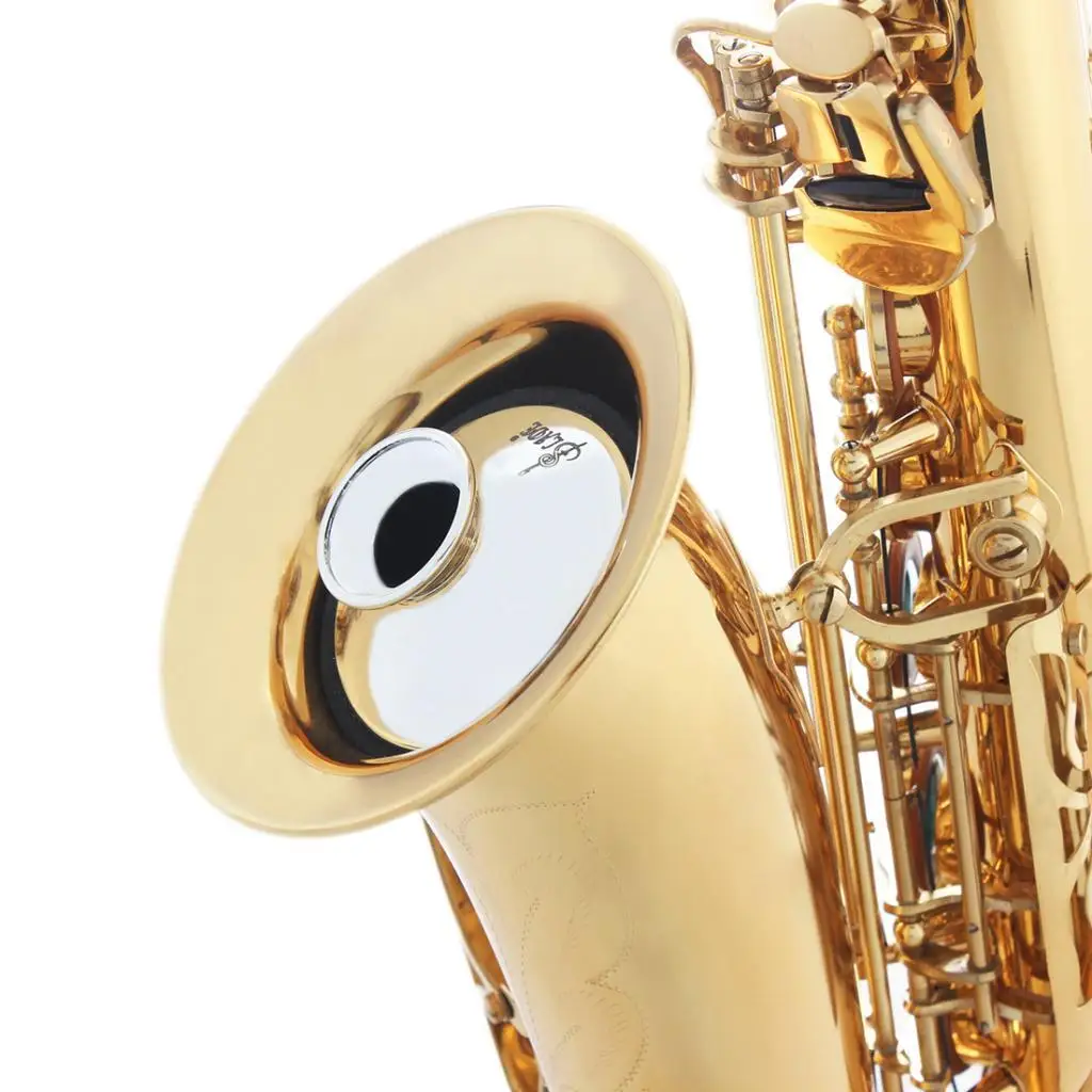 Alto Saxophone ABS Material Practice Noise Reducer for Woodwind Music Instrument Alto Sax
