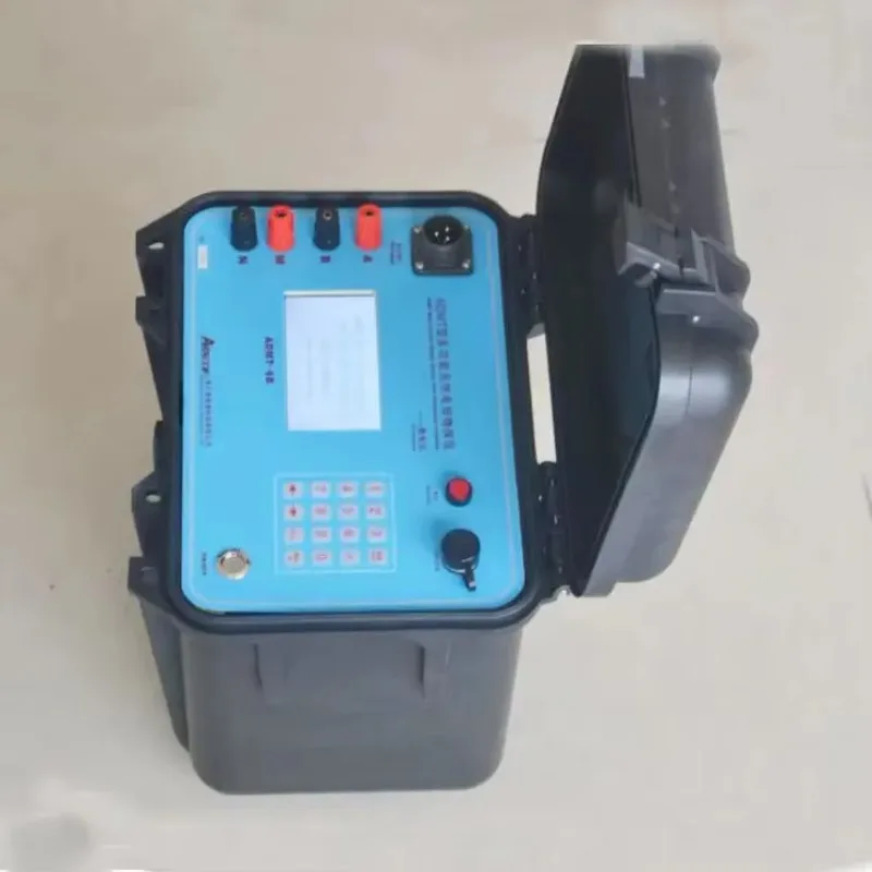 Multifunctional Digital DC IP Meter Resistivity Meter 0-4000 Meters ADMT-6B Mineral Detector\groundwater Detector\metal Detector