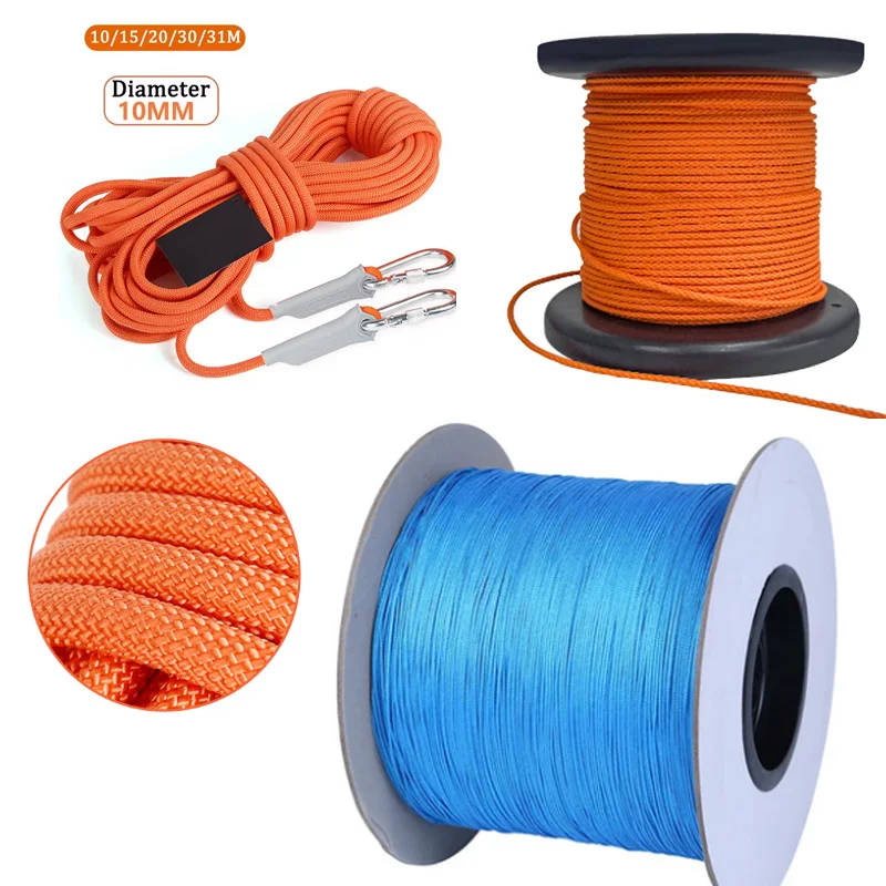 

20M/30M/50M Convenient for Water Rescue Mountain Climbing Lifesaving Rope Practical Lightweight Durable Hanging Rope Tent Rope