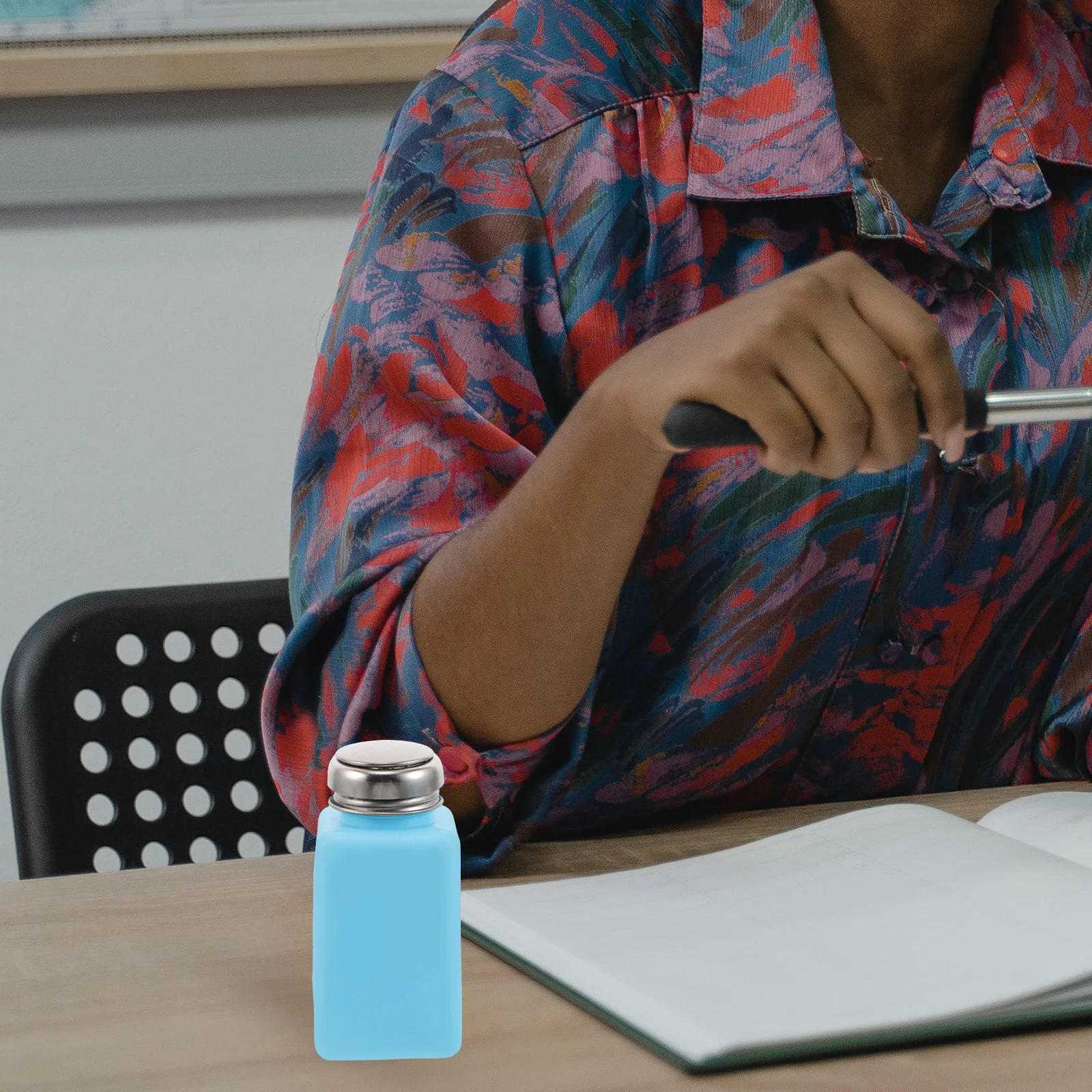 

3Pcs Anti Static Refillable Alcohol Dispenser Push Down Solvent Pump Bottle Empty for Lab Home Push Down Pump Dispenser