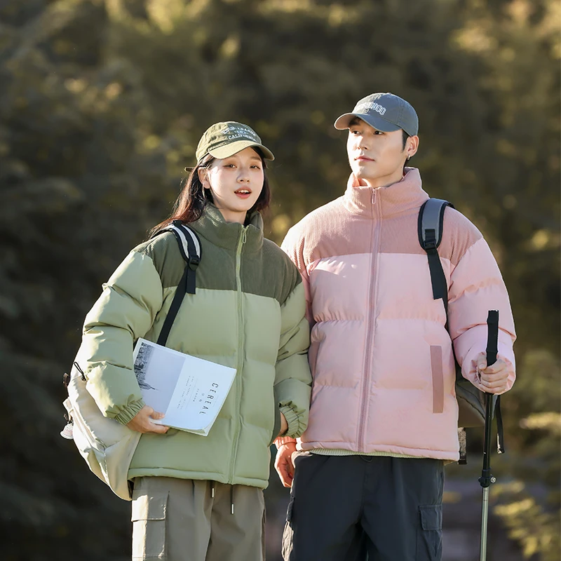 

Couple Outdoor Cycling Windproof Breathable Warm Cotton Clothing Winter Comfortable Fashionable Versatile Couple Warm Jacket