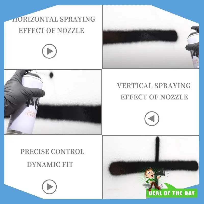

24-Hour Delivery Spray-Paint Caps Fit Female Cans,Flat Jet Caps Spray-Can Nozzle-Calligraphy Spray-Paint Nozzles Spray-Paint Tip